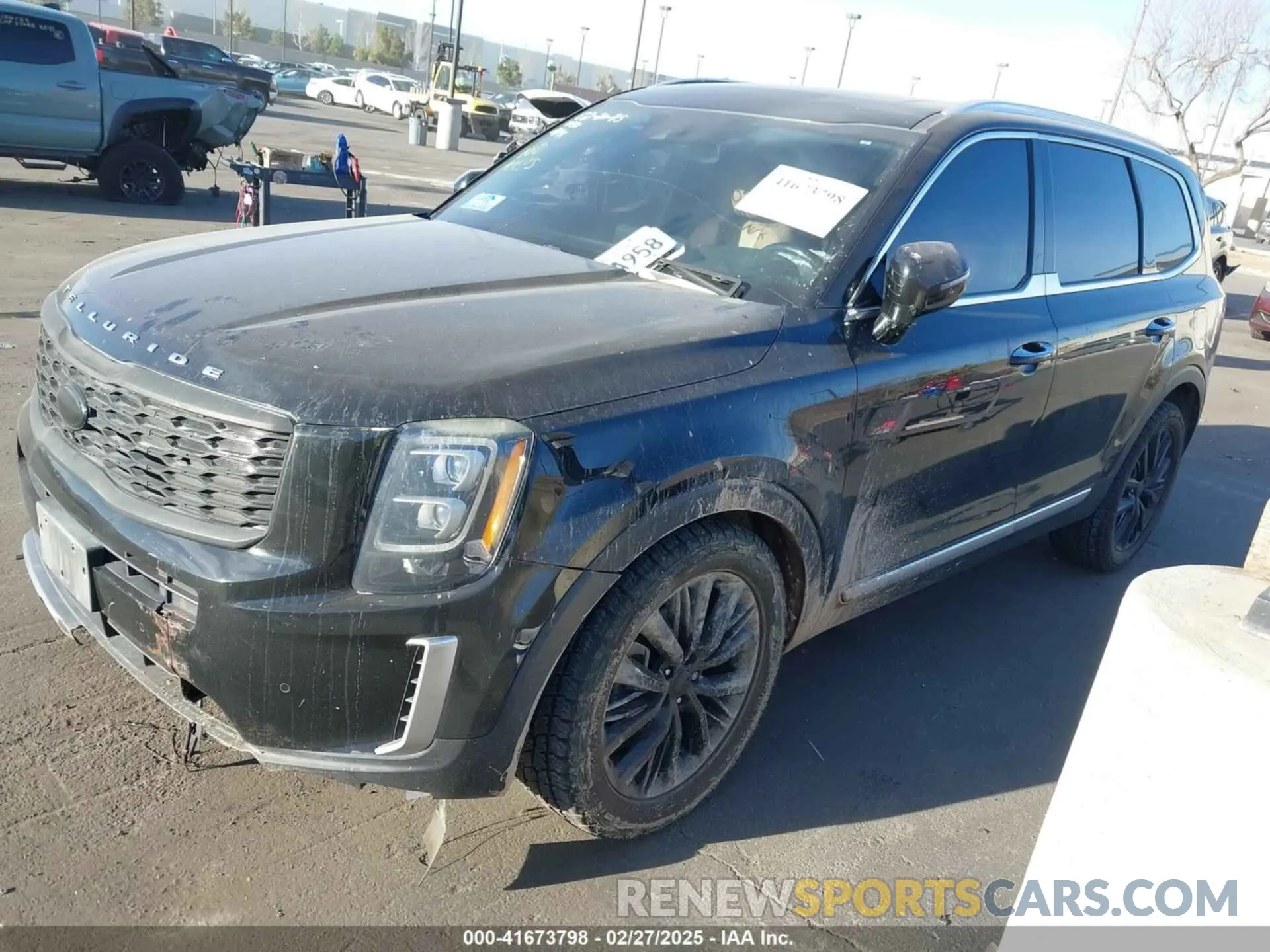 2 Photograph of a damaged car 5XYP54HC9LG042624 KIA TELLURIDE 2020