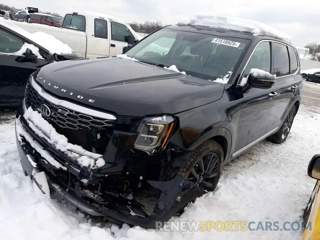 1 Photograph of a damaged car 5XYP5DHC0LG053351 KIA TELLURIDE 2020