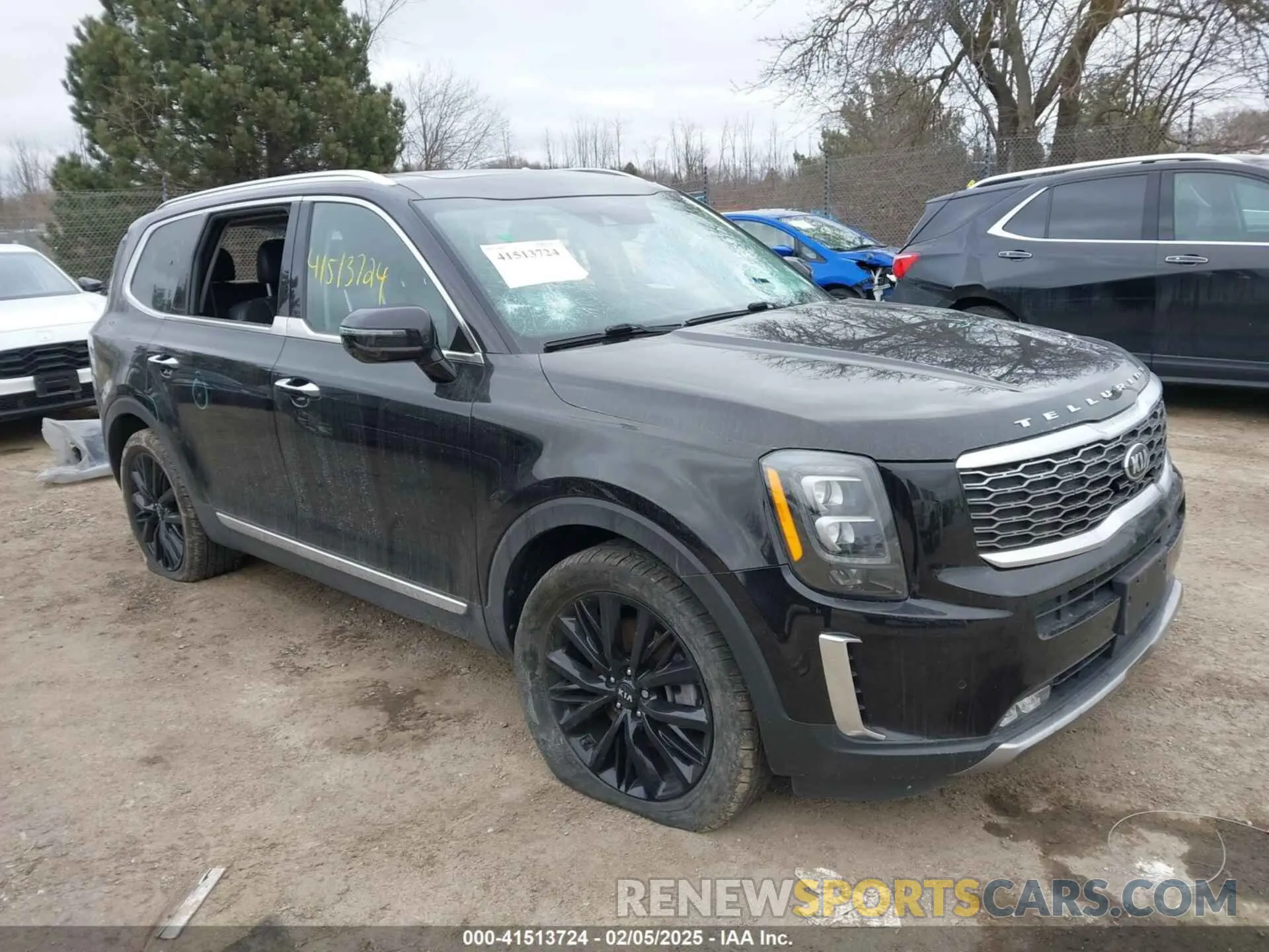 1 Photograph of a damaged car 5XYP5DHC3LG050475 KIA TELLURIDE 2020