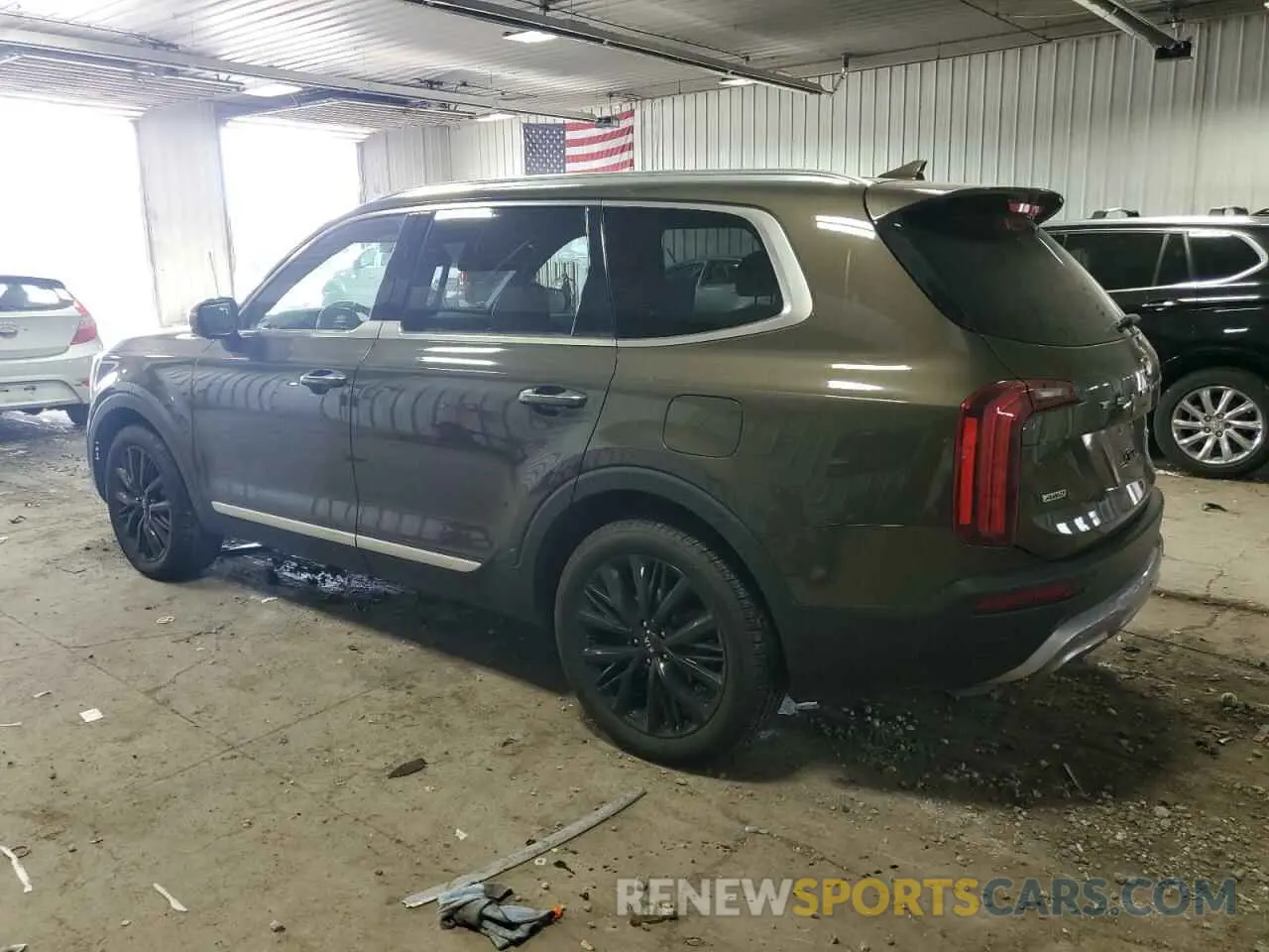 2 Photograph of a damaged car 5XYP5DHC4LG018960 KIA TELLURIDE 2020