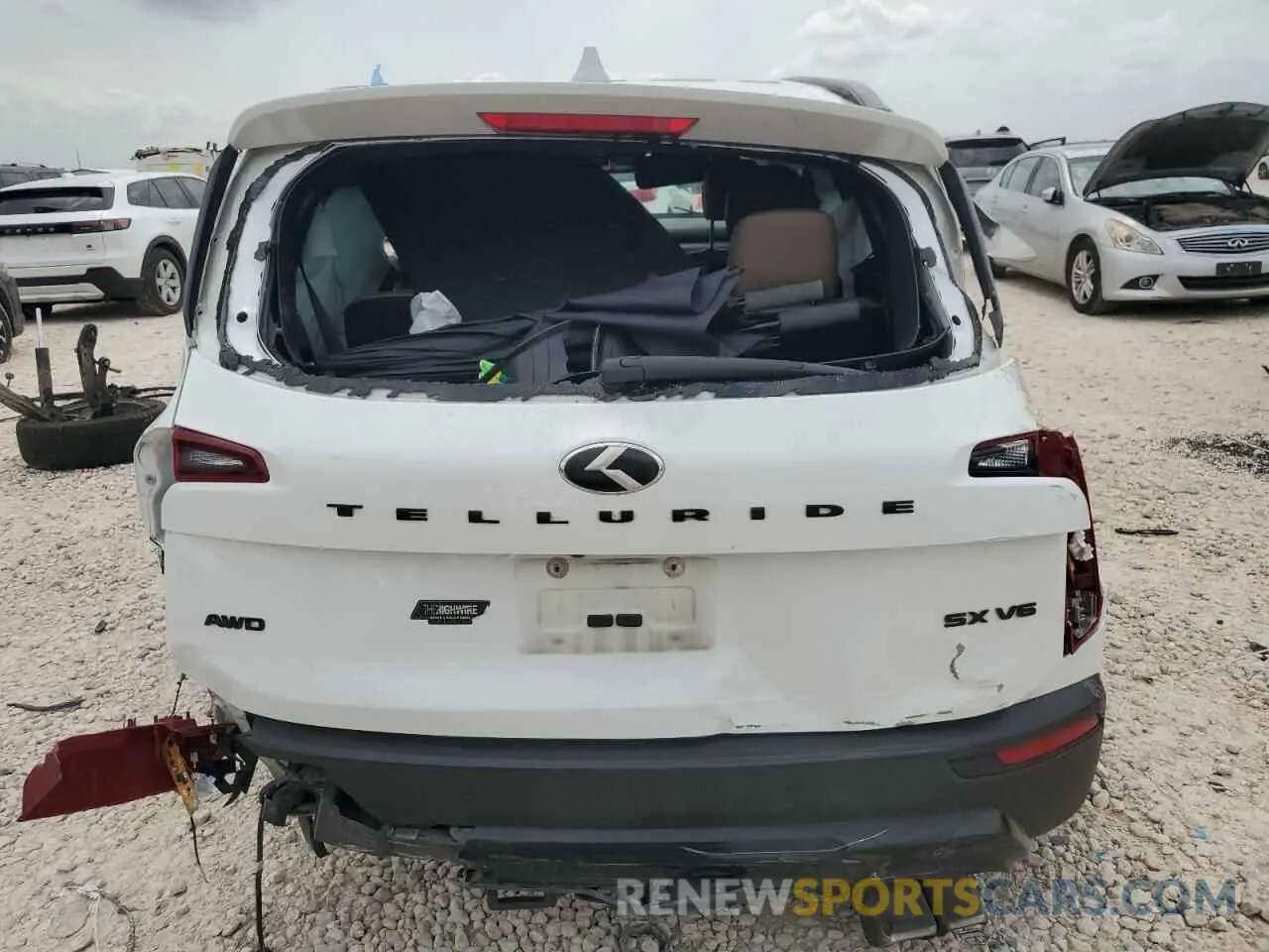 6 Photograph of a damaged car 5XYP5DHC5LG091531 KIA TELLURIDE 2020