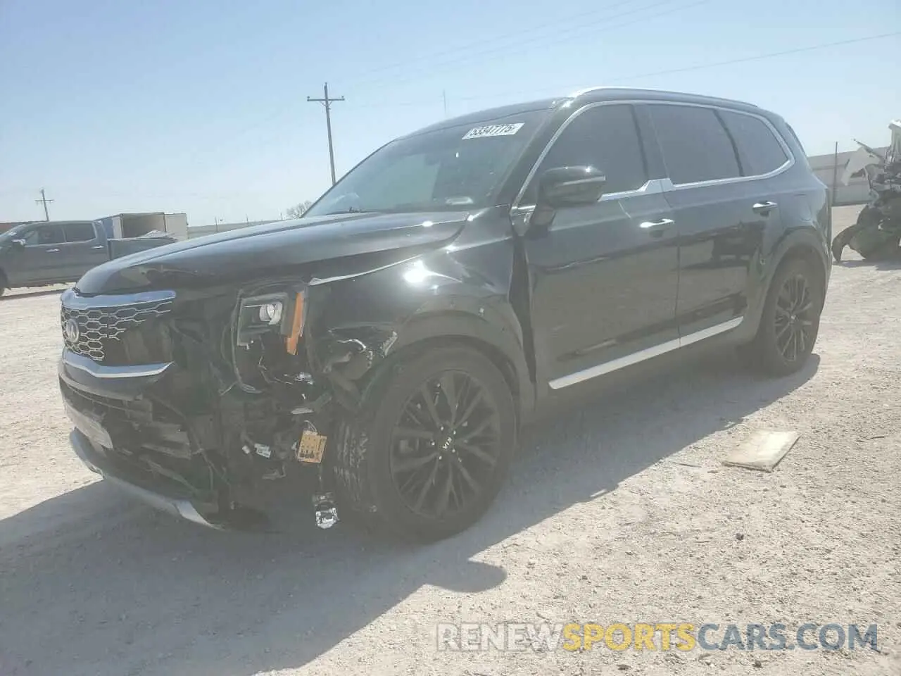 1 Photograph of a damaged car 5XYP5DHC5LG091982 KIA TELLURIDE 2020
