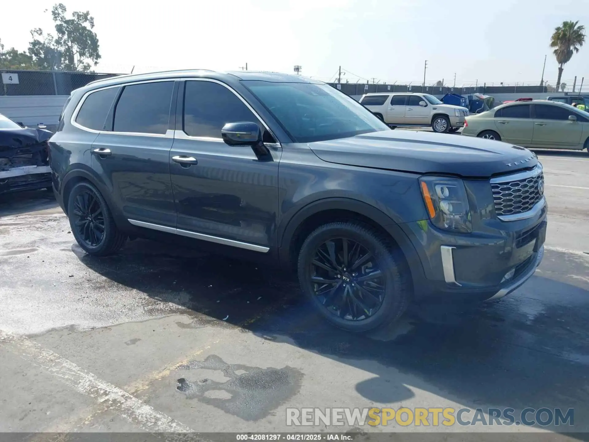 1 Photograph of a damaged car 5XYP5DHC6LG053984 KIA TELLURIDE 2020