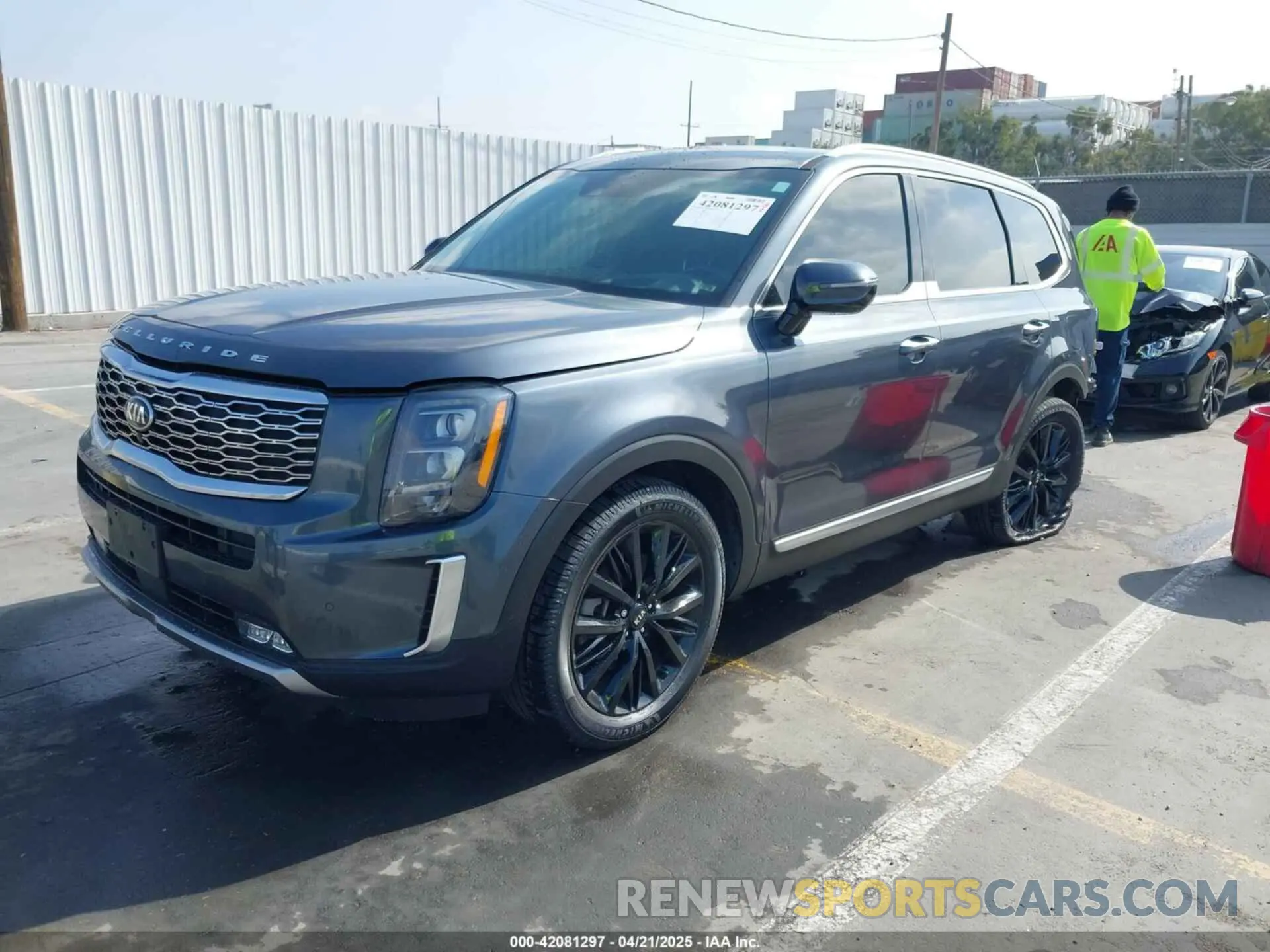 2 Photograph of a damaged car 5XYP5DHC6LG053984 KIA TELLURIDE 2020