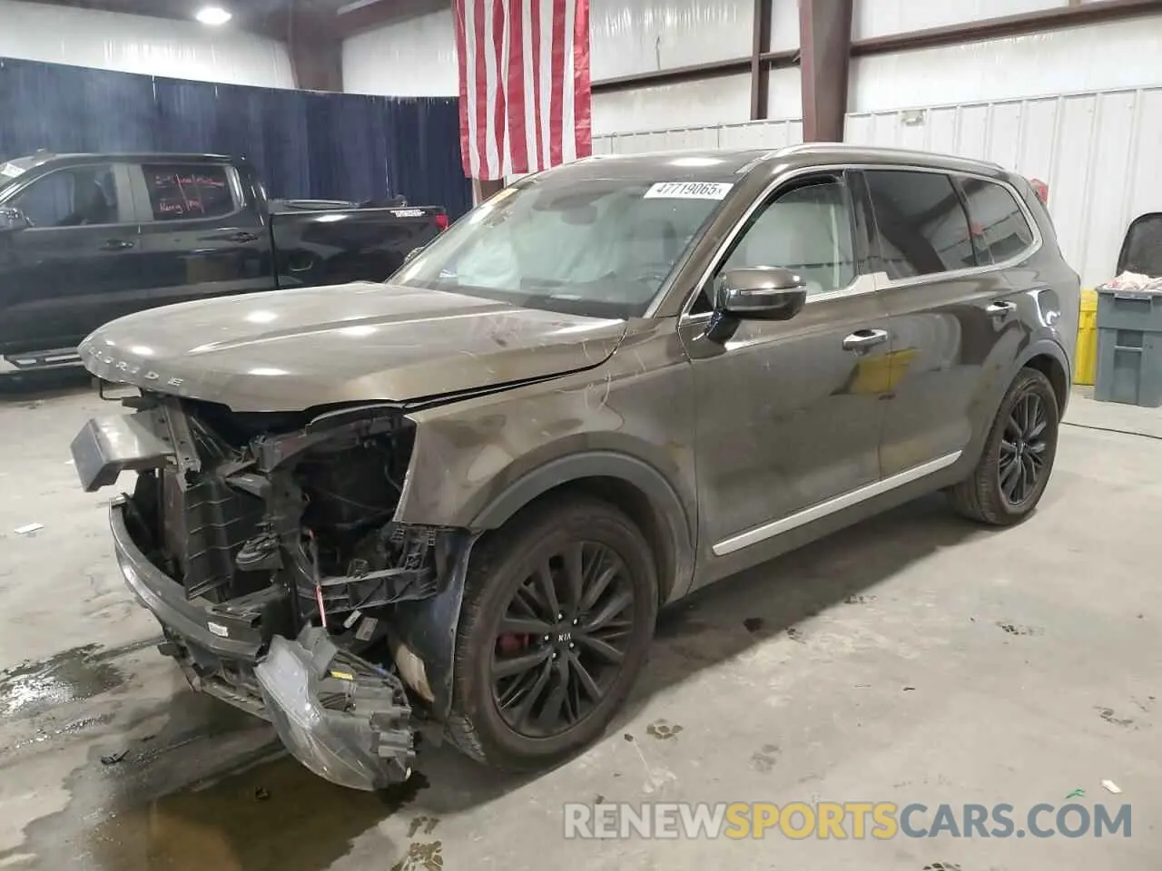 1 Photograph of a damaged car 5XYP5DHC9LG003418 KIA TELLURIDE 2020
