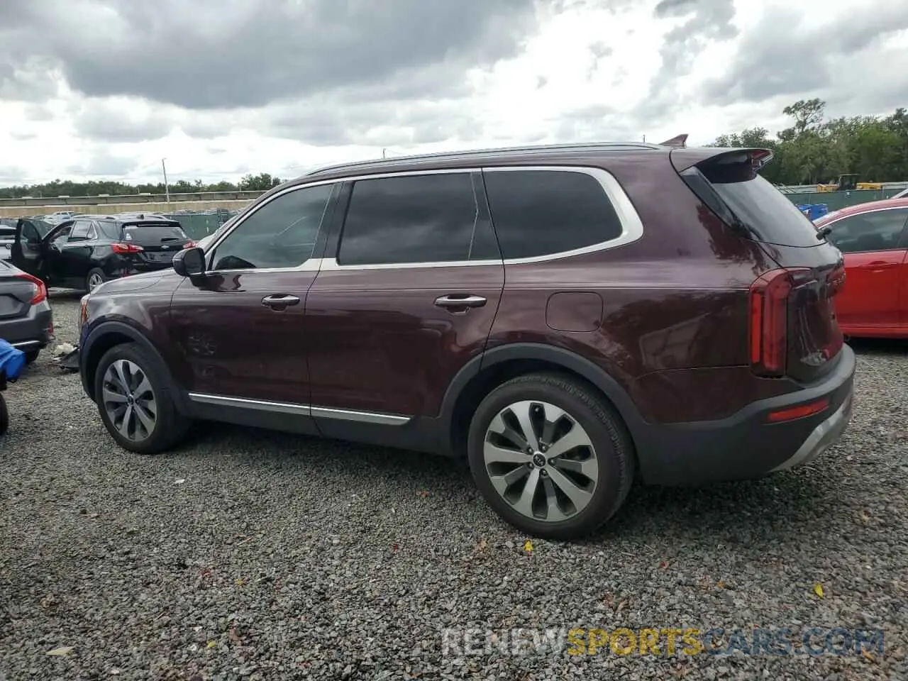 2 Photograph of a damaged car 5XYP64HC0LG029578 KIA TELLURIDE 2020