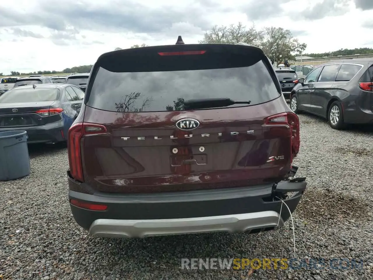 6 Photograph of a damaged car 5XYP64HC0LG029578 KIA TELLURIDE 2020