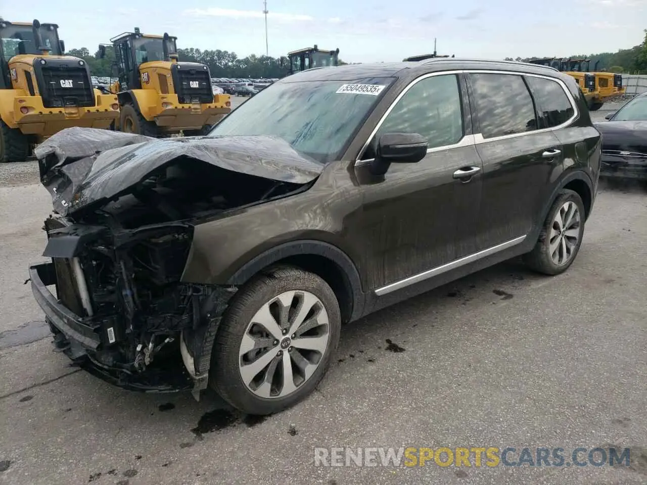 1 Photograph of a damaged car 5XYP64HC0LG054917 KIA TELLURIDE 2020