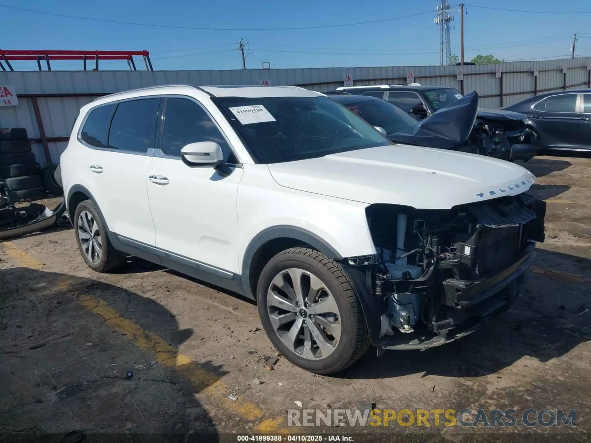 1 Photograph of a damaged car 5XYP64HC2LG083819 KIA TELLURIDE 2020