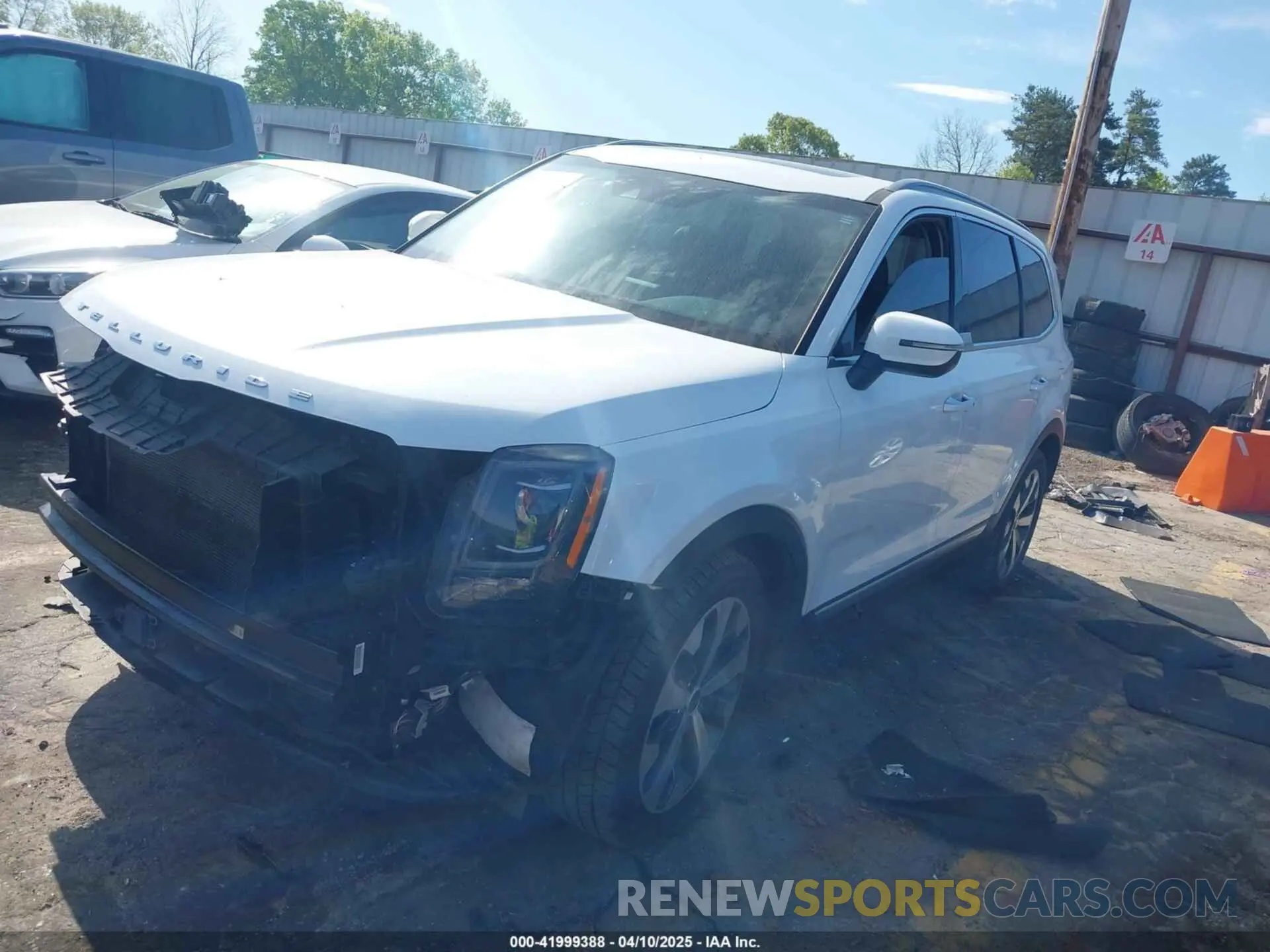 2 Photograph of a damaged car 5XYP64HC2LG083819 KIA TELLURIDE 2020