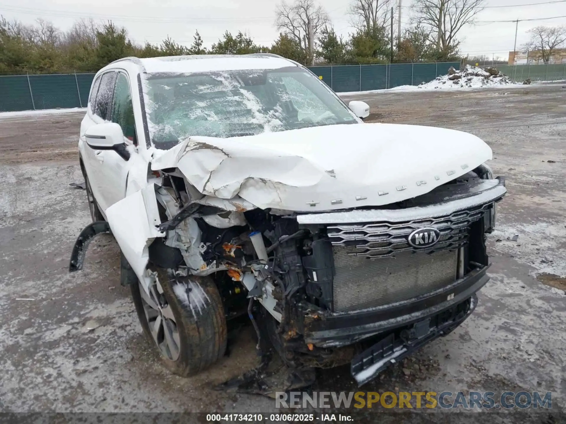 1 Photograph of a damaged car 5XYP64HC4LG036632 KIA TELLURIDE 2020