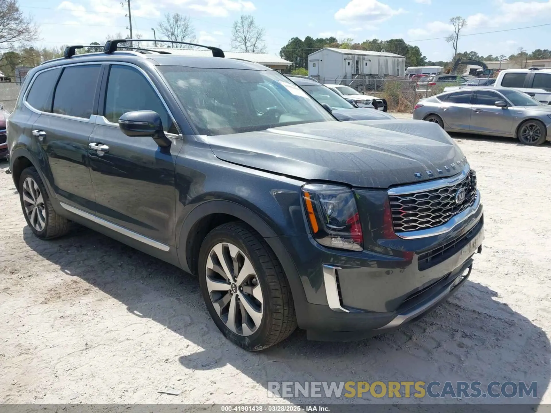 1 Photograph of a damaged car 5XYP64HC4LG048473 KIA TELLURIDE 2020