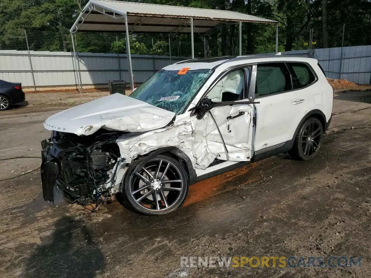 1 Photograph of a damaged car 5XYP64HC5LG003526 KIA TELLURIDE 2020