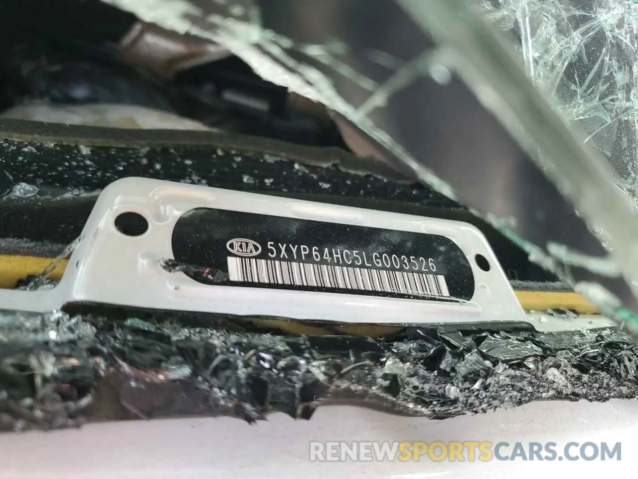 13 Photograph of a damaged car 5XYP64HC5LG003526 KIA TELLURIDE 2020