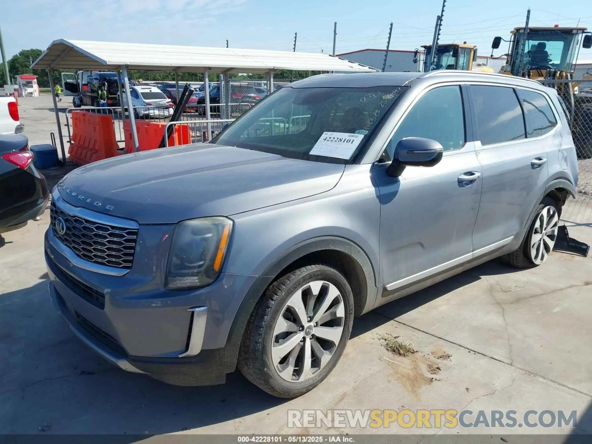 2 Photograph of a damaged car 5XYP64HC5LG029303 KIA TELLURIDE 2020