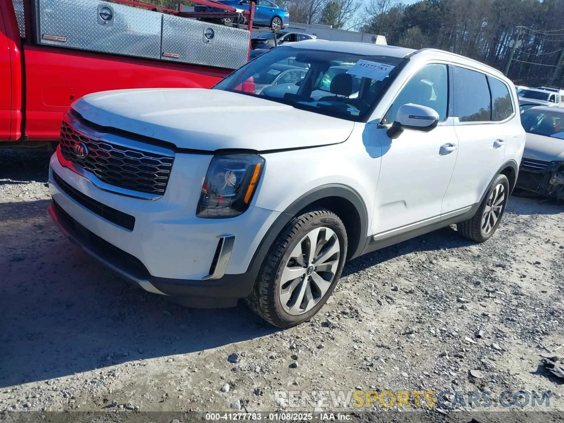 2 Photograph of a damaged car 5XYP64HC5LG043976 KIA TELLURIDE 2020