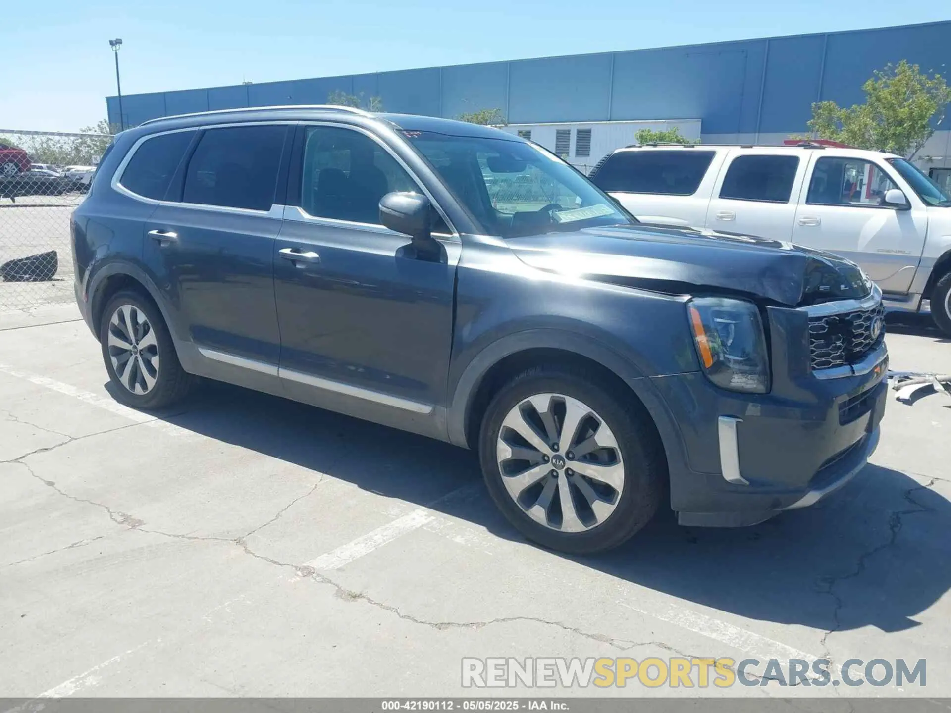 1 Photograph of a damaged car 5XYP64HC6LG006919 KIA TELLURIDE 2020