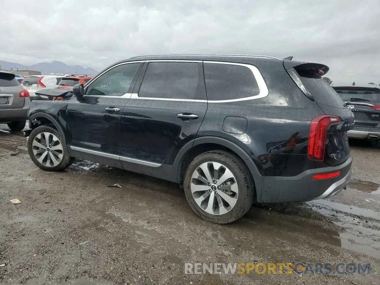 2 Photograph of a damaged car 5XYP64HC6LG019413 KIA TELLURIDE 2020