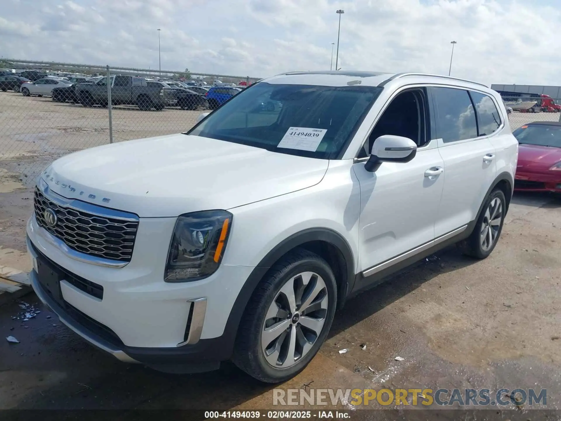 2 Photograph of a damaged car 5XYP64HC7LG063534 KIA TELLURIDE 2020