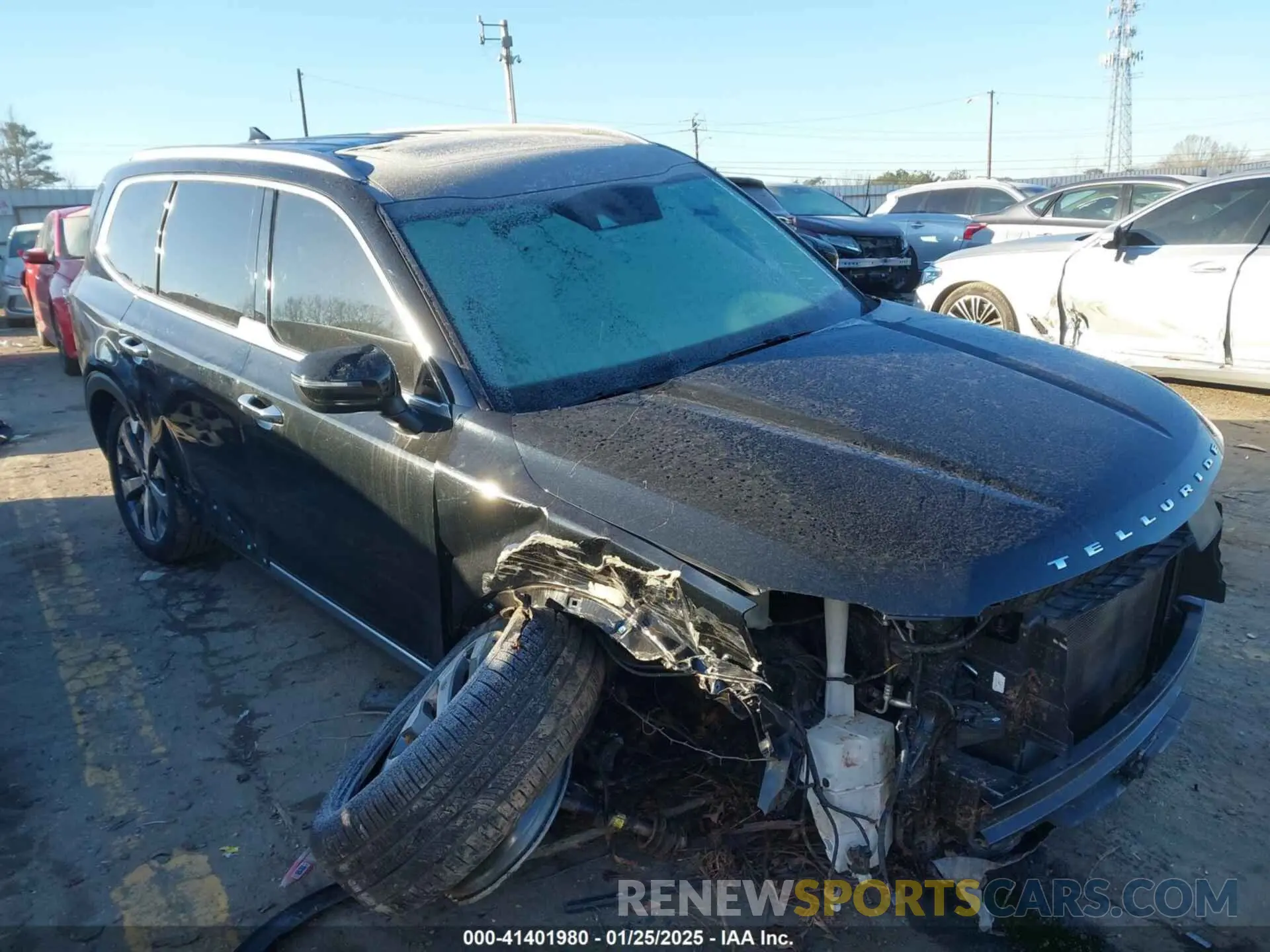 1 Photograph of a damaged car 5XYP64HC9LG012245 KIA TELLURIDE 2020