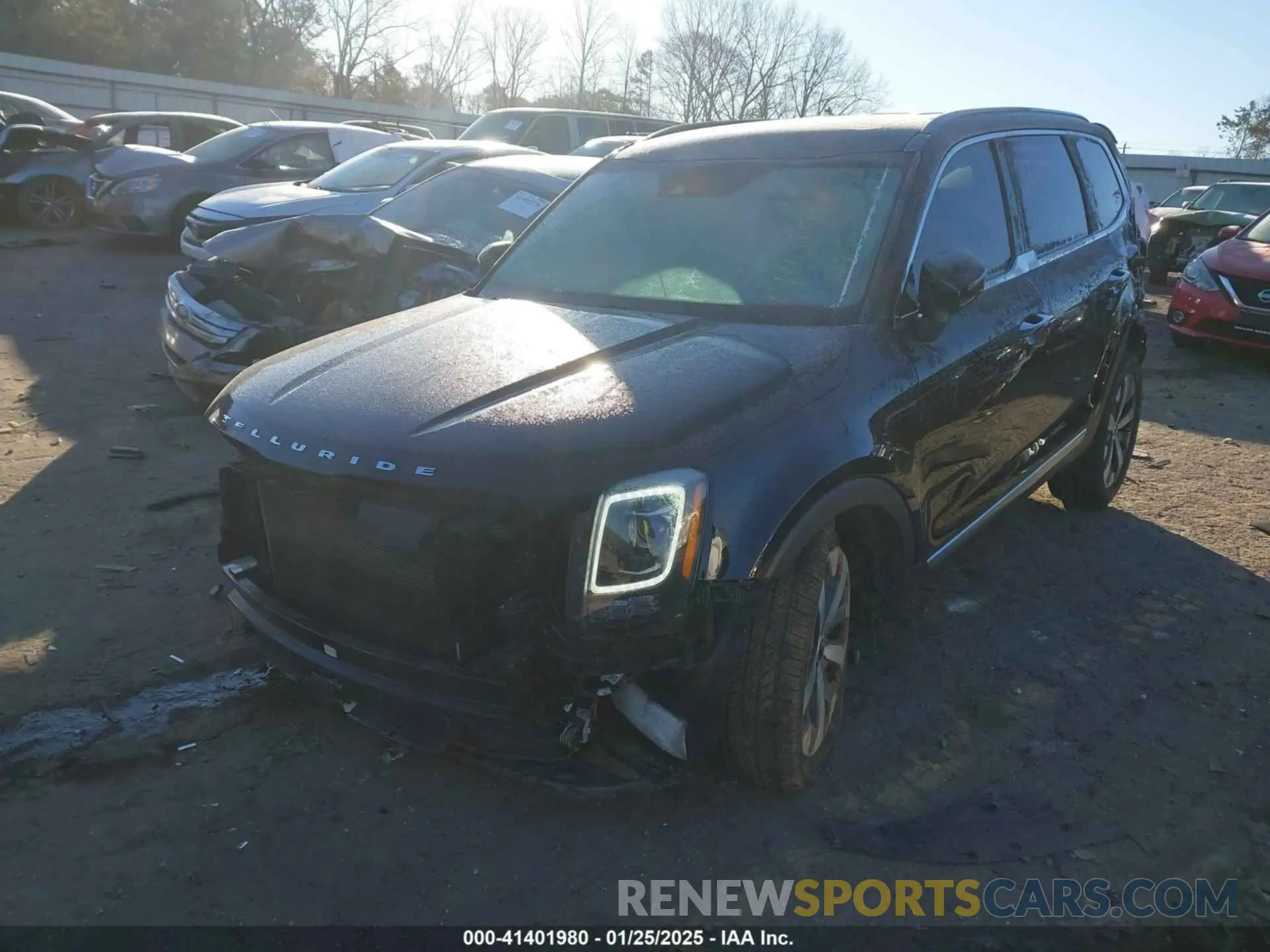 2 Photograph of a damaged car 5XYP64HC9LG012245 KIA TELLURIDE 2020