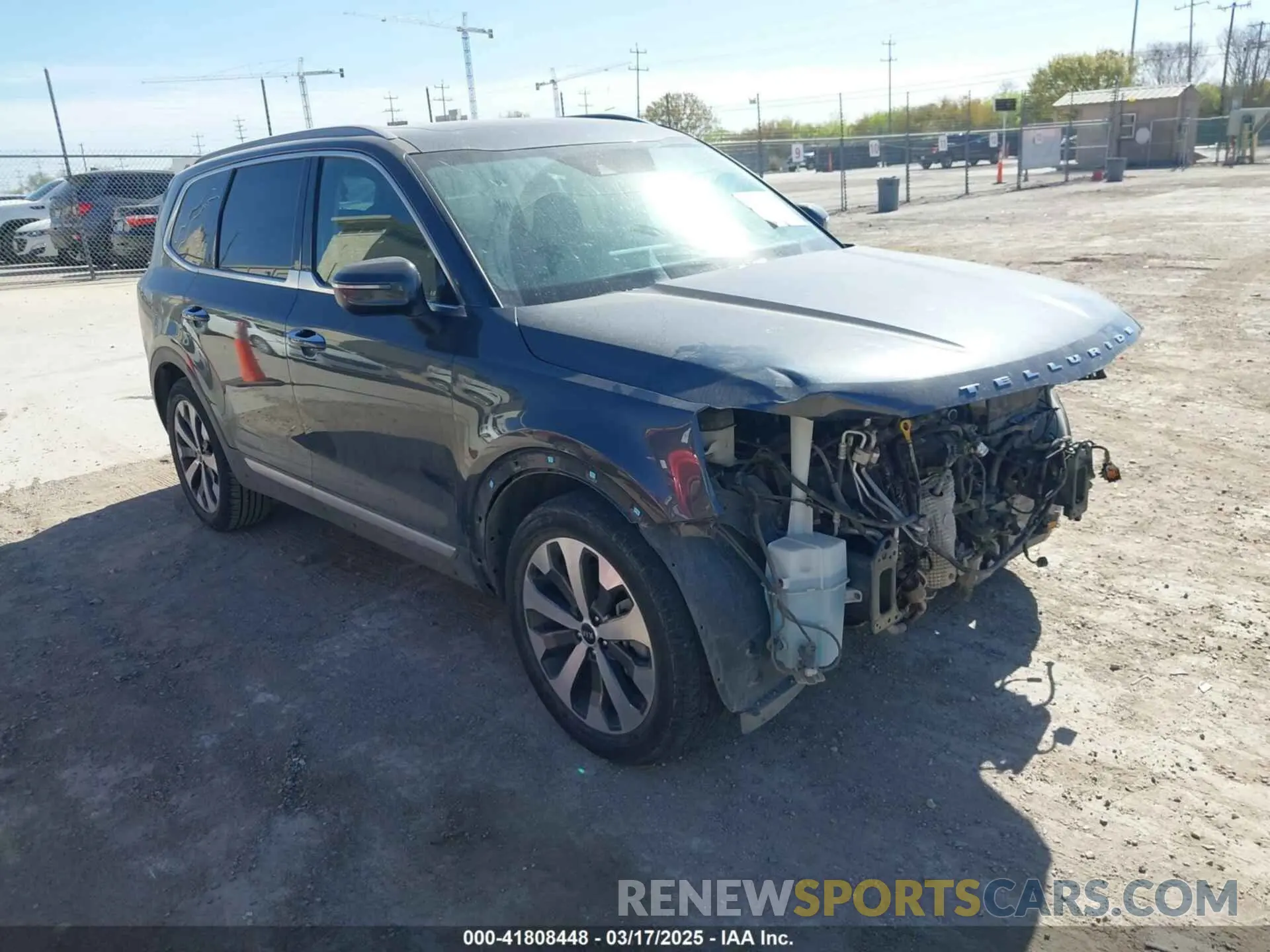 1 Photograph of a damaged car 5XYP64HCXLG008043 KIA TELLURIDE 2020