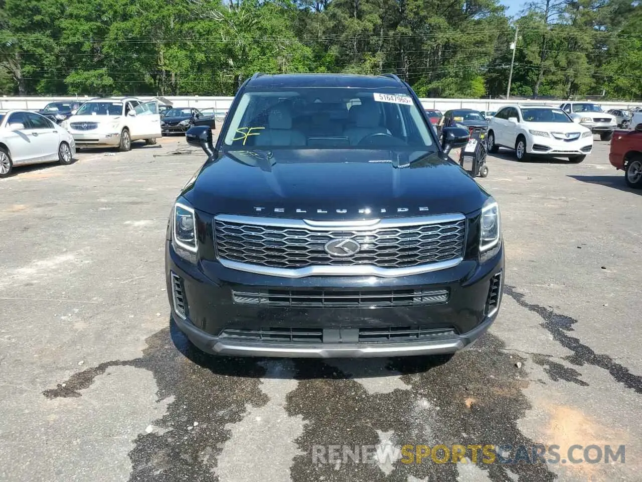 5 Photograph of a damaged car 5XYP64HCXLG009659 KIA TELLURIDE 2020