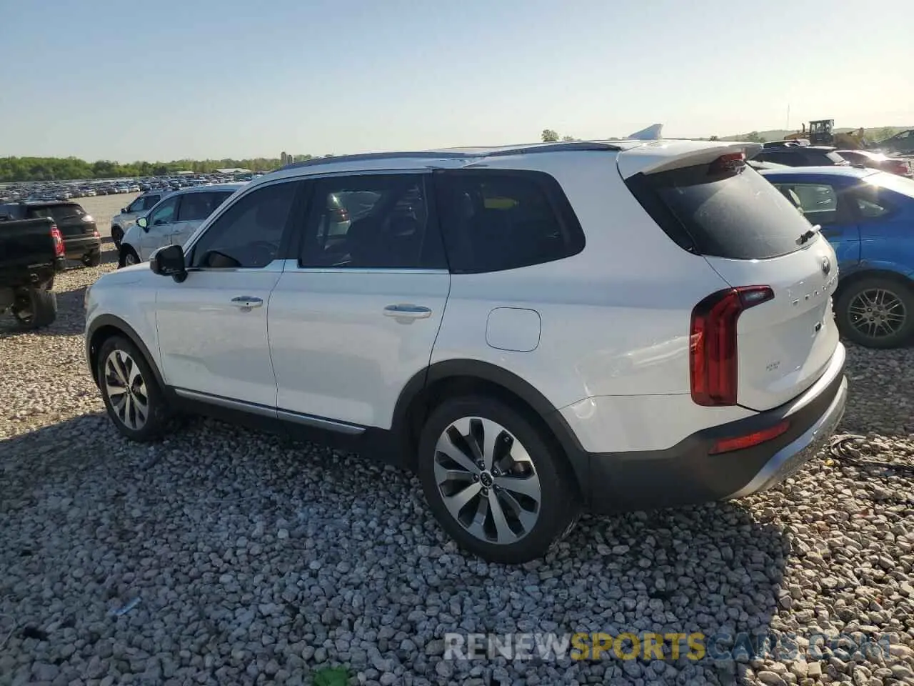2 Photograph of a damaged car 5XYP64HCXLG015025 KIA TELLURIDE 2020