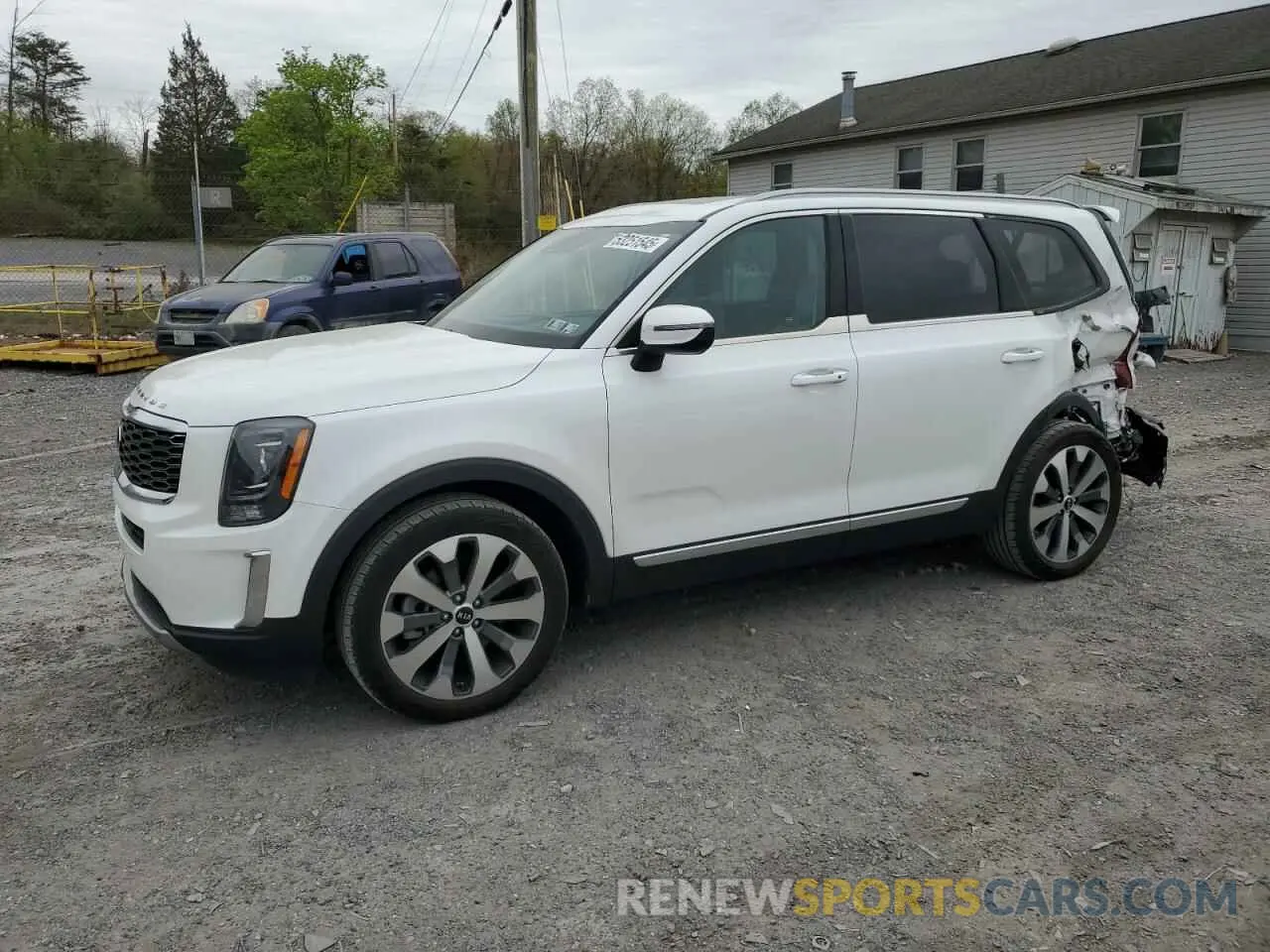 1 Photograph of a damaged car 5XYP6DHC2LG049556 KIA TELLURIDE 2020