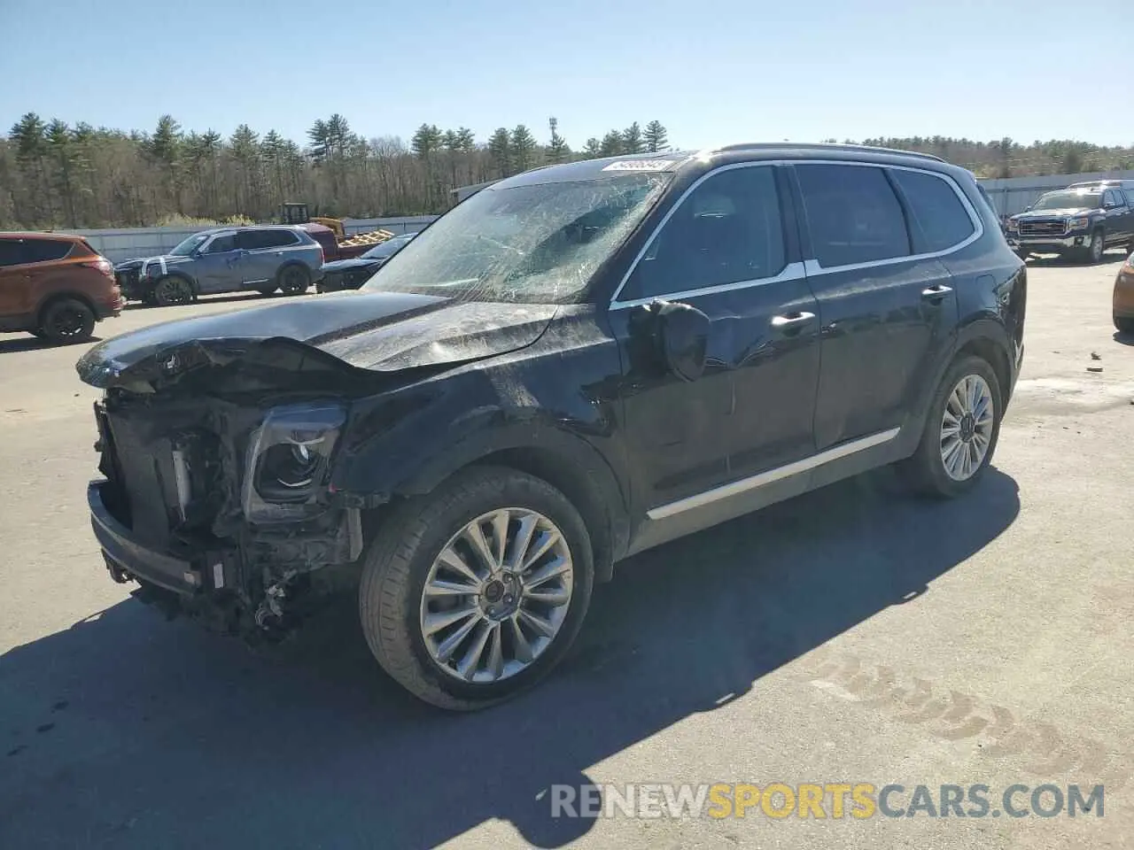 1 Photograph of a damaged car 5XYP6DHC3LG042633 KIA TELLURIDE 2020