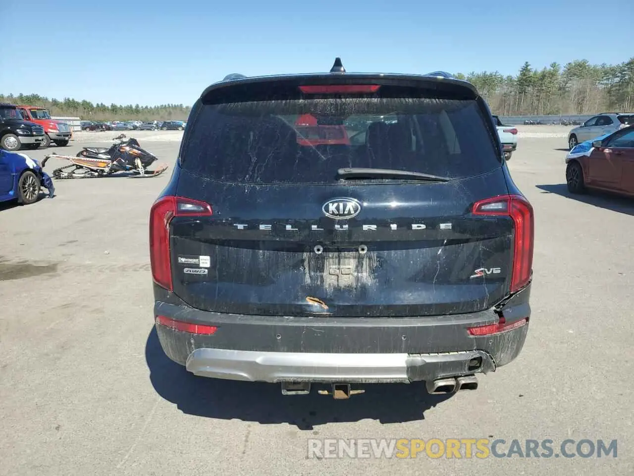 6 Photograph of a damaged car 5XYP6DHC3LG042633 KIA TELLURIDE 2020