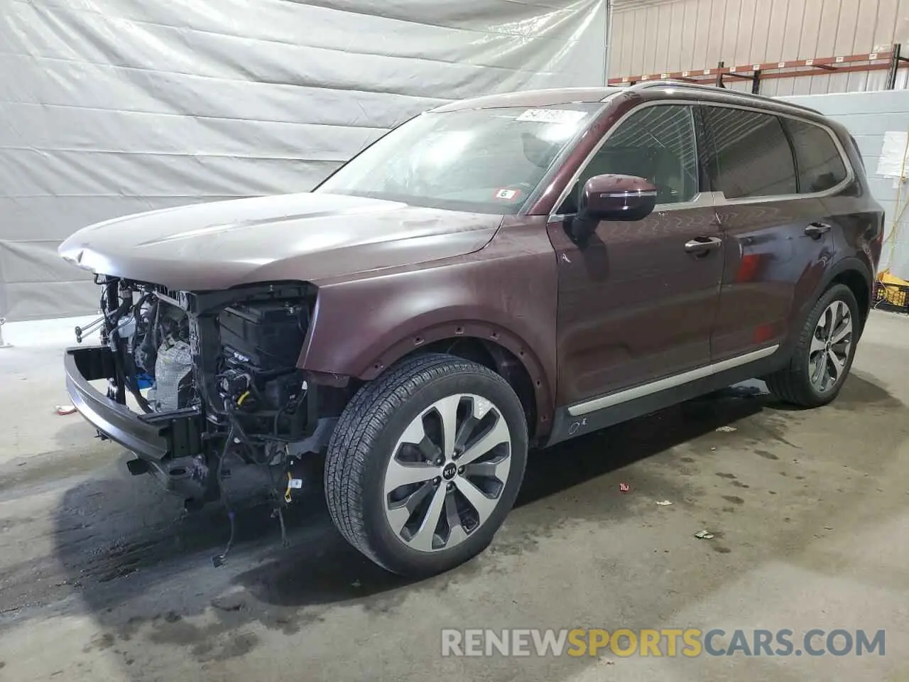 1 Photograph of a damaged car 5XYP6DHC4LG085328 KIA TELLURIDE 2020