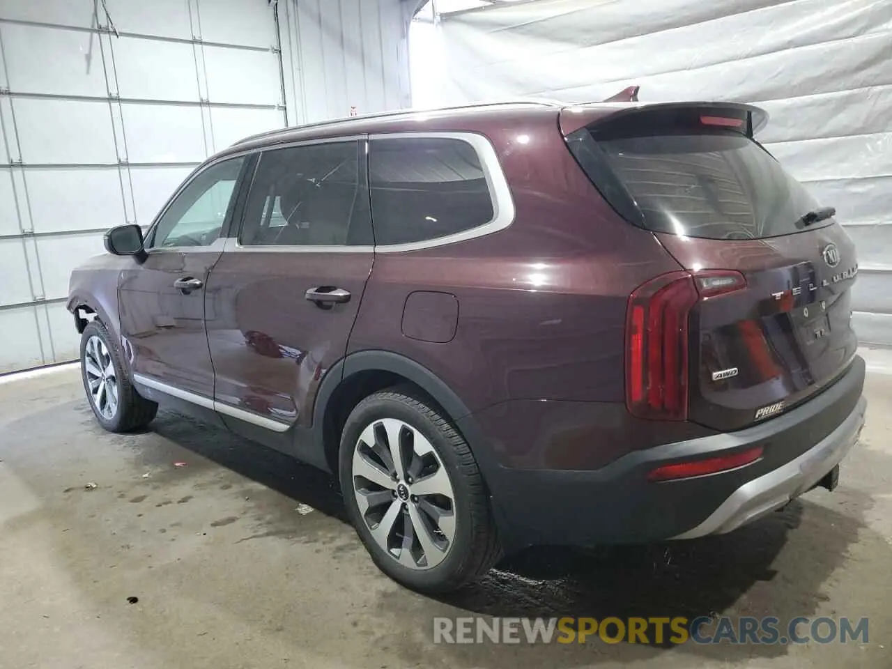 2 Photograph of a damaged car 5XYP6DHC4LG085328 KIA TELLURIDE 2020