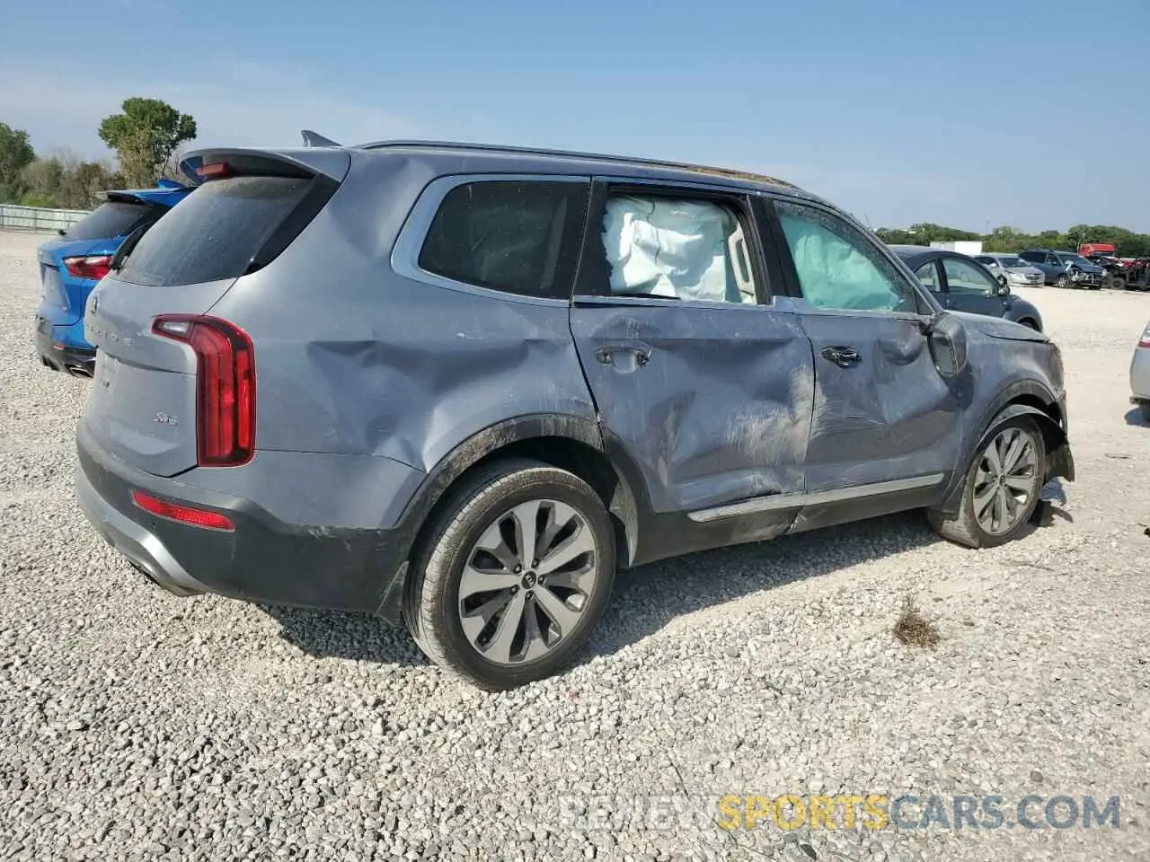 3 Photograph of a damaged car 5XYP6DHC5LG067095 KIA TELLURIDE 2020