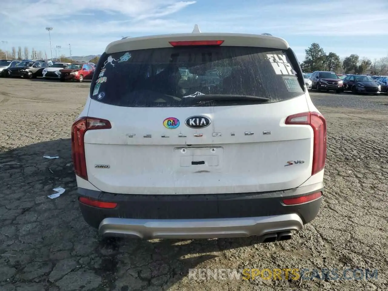 6 Photograph of a damaged car 5XYP6DHC5LG069669 KIA TELLURIDE 2020