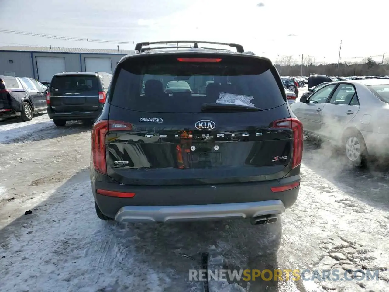 6 Photograph of a damaged car 5XYP6DHC6LG046546 KIA TELLURIDE 2020
