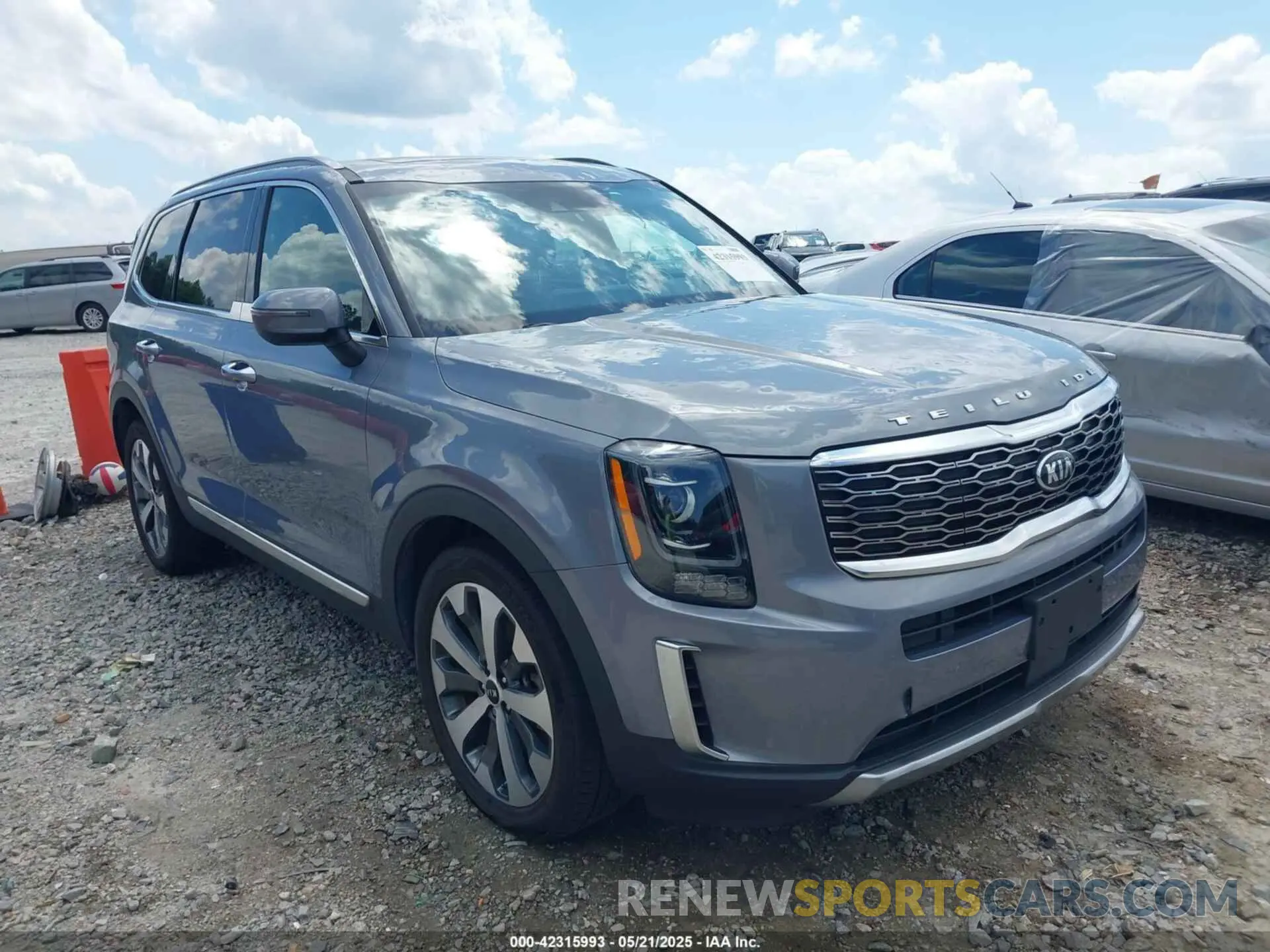 1 Photograph of a damaged car 5XYP6DHC8LG023365 KIA TELLURIDE 2020