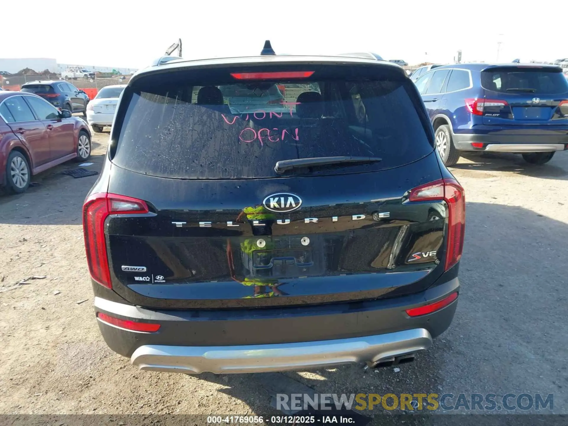 16 Photograph of a damaged car 5XYP6DHC8LG050601 KIA TELLURIDE 2020