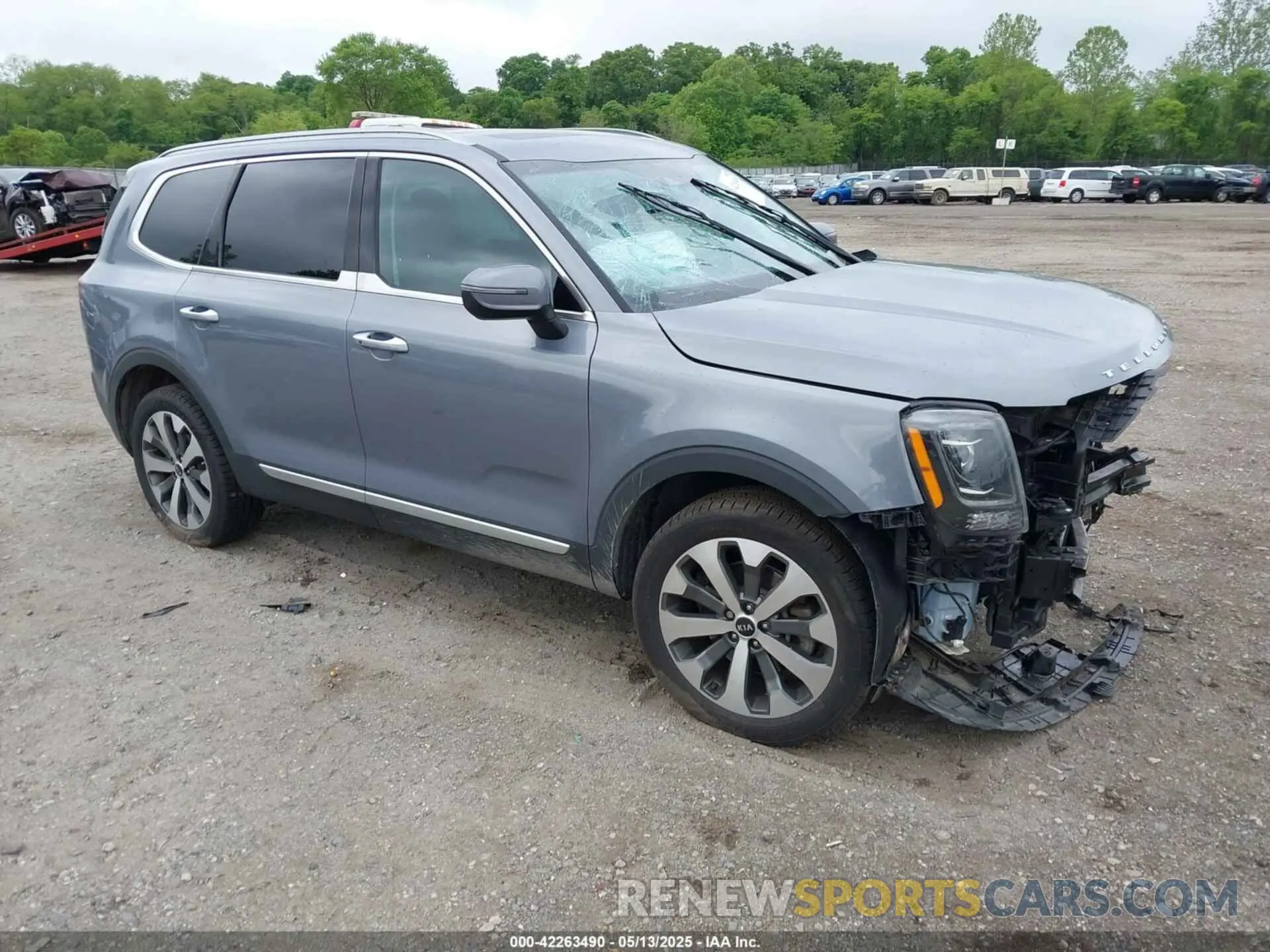 1 Photograph of a damaged car 5XYP6DHC9LG038912 KIA TELLURIDE 2020