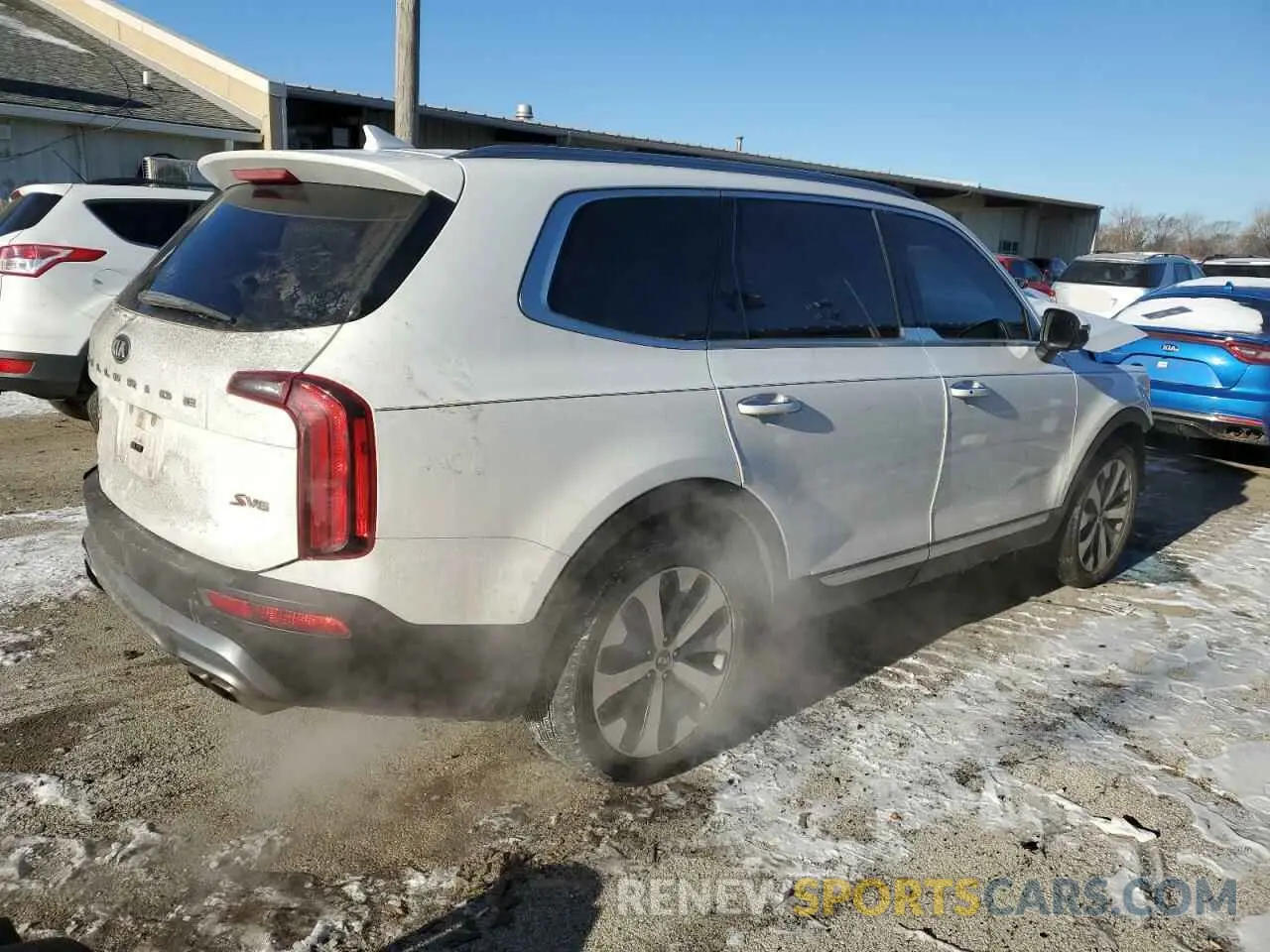 3 Photograph of a damaged car 5XYP6DHCXLG076584 KIA TELLURIDE 2020
