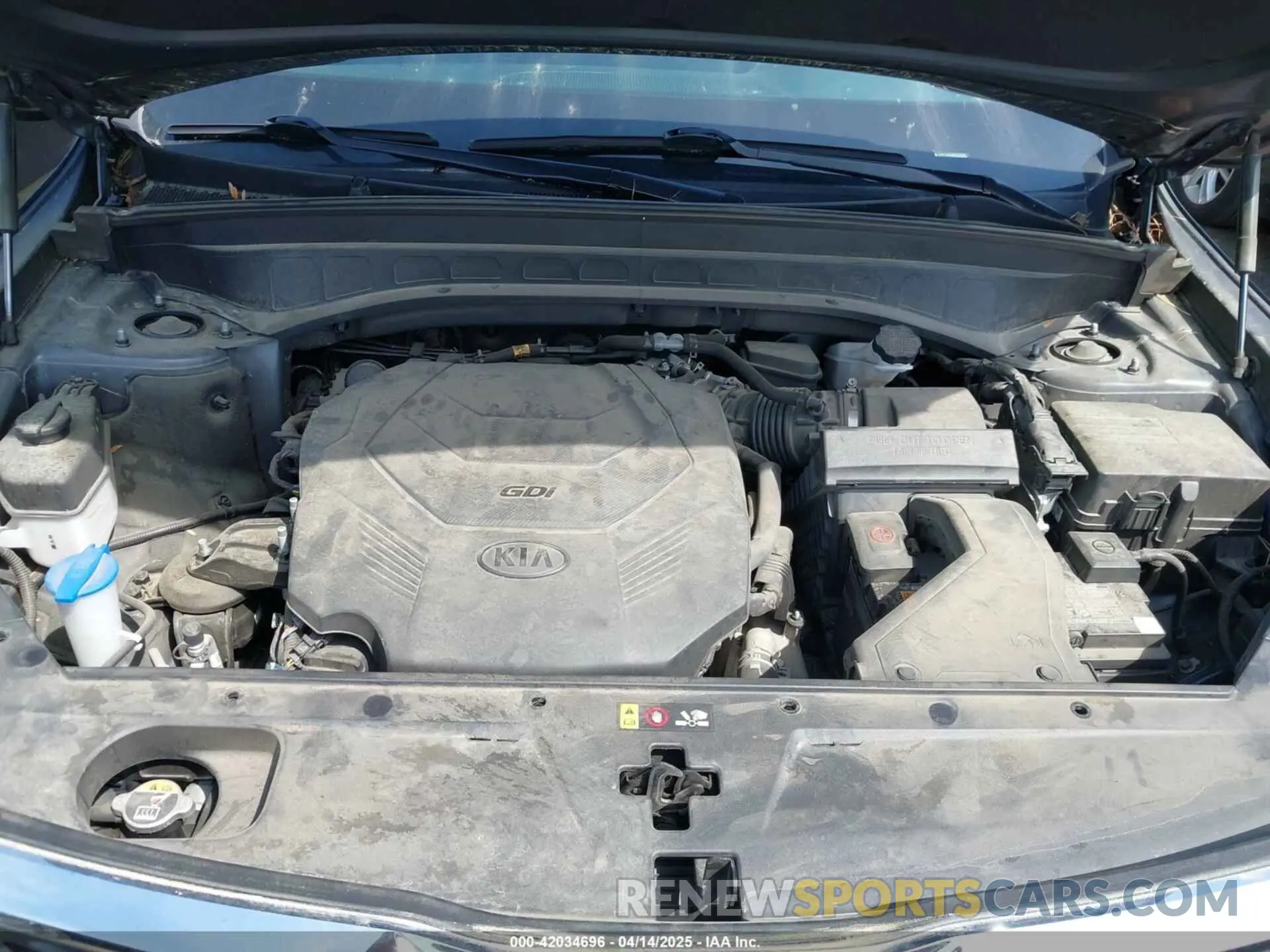 10 Photograph of a damaged car 5XYP24HC5MG165458 KIA TELLURIDE 2021