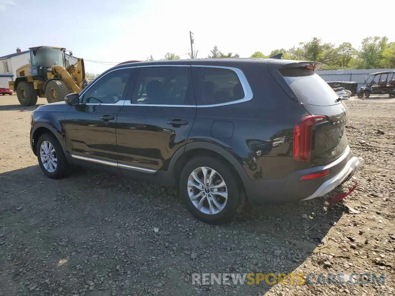 2 Photograph of a damaged car 5XYP24HC6MG127592 KIA TELLURIDE 2021