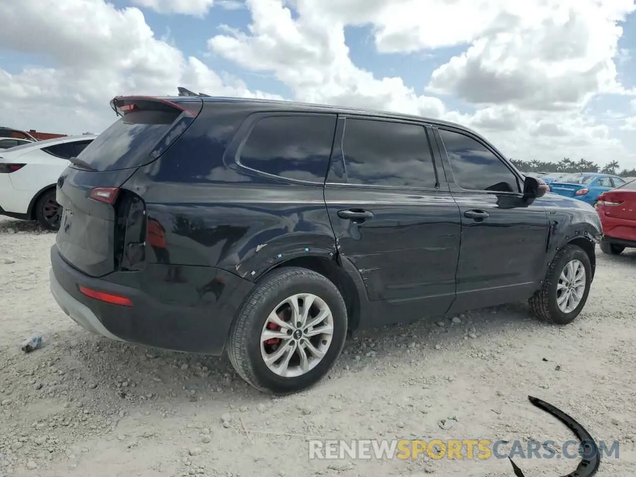 3 Photograph of a damaged car 5XYP24HC8MG121308 KIA TELLURIDE 2021