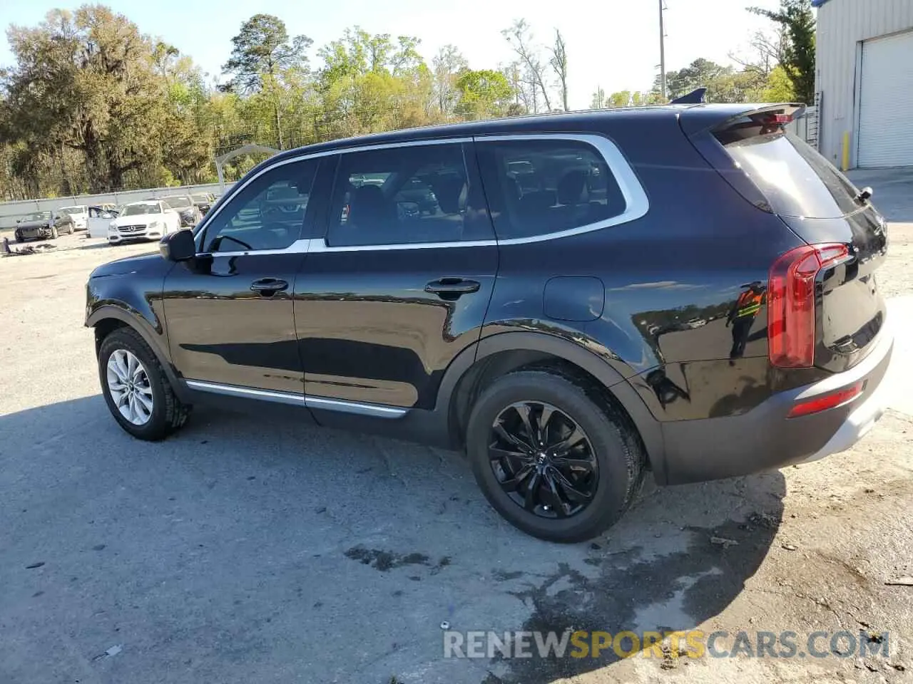 2 Photograph of a damaged car 5XYP24HC9MG102153 KIA TELLURIDE 2021