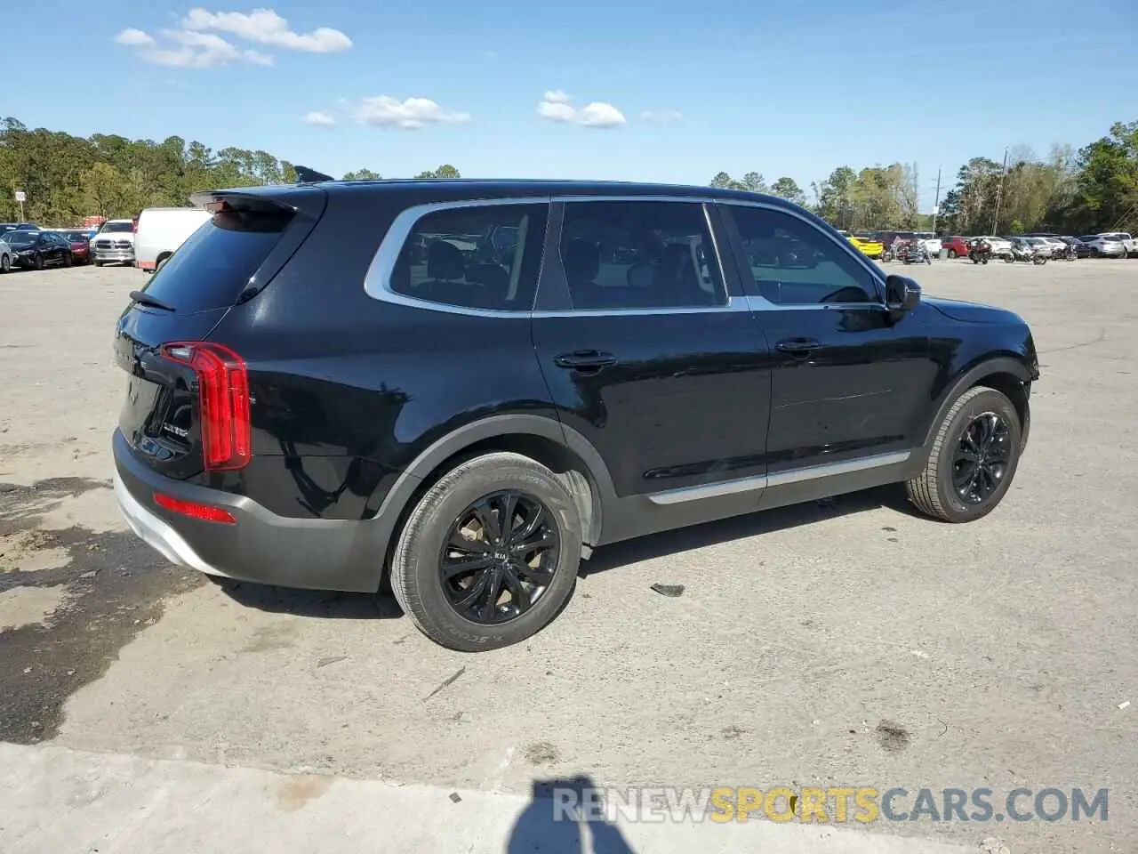3 Photograph of a damaged car 5XYP24HC9MG102153 KIA TELLURIDE 2021
