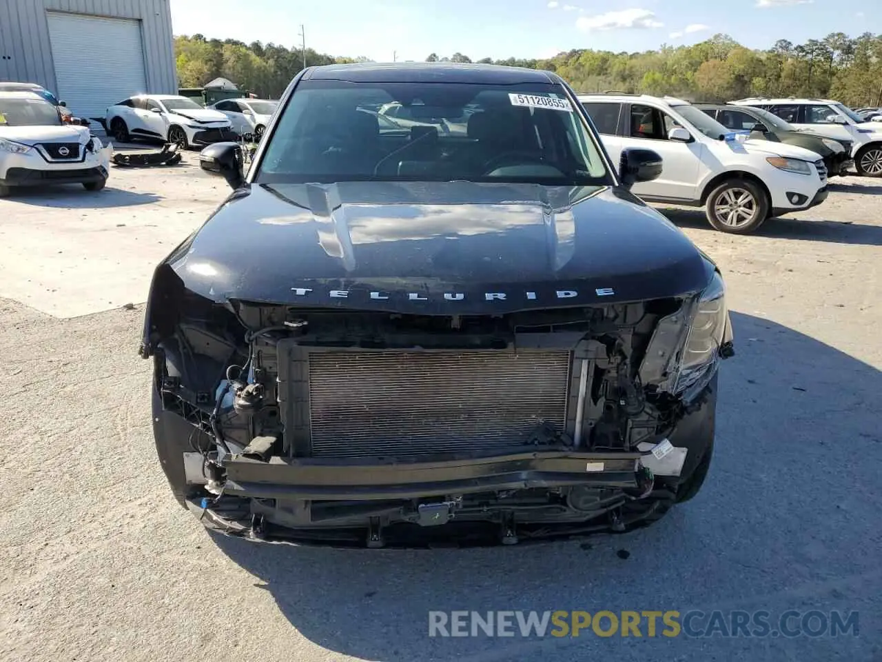 5 Photograph of a damaged car 5XYP24HC9MG102153 KIA TELLURIDE 2021