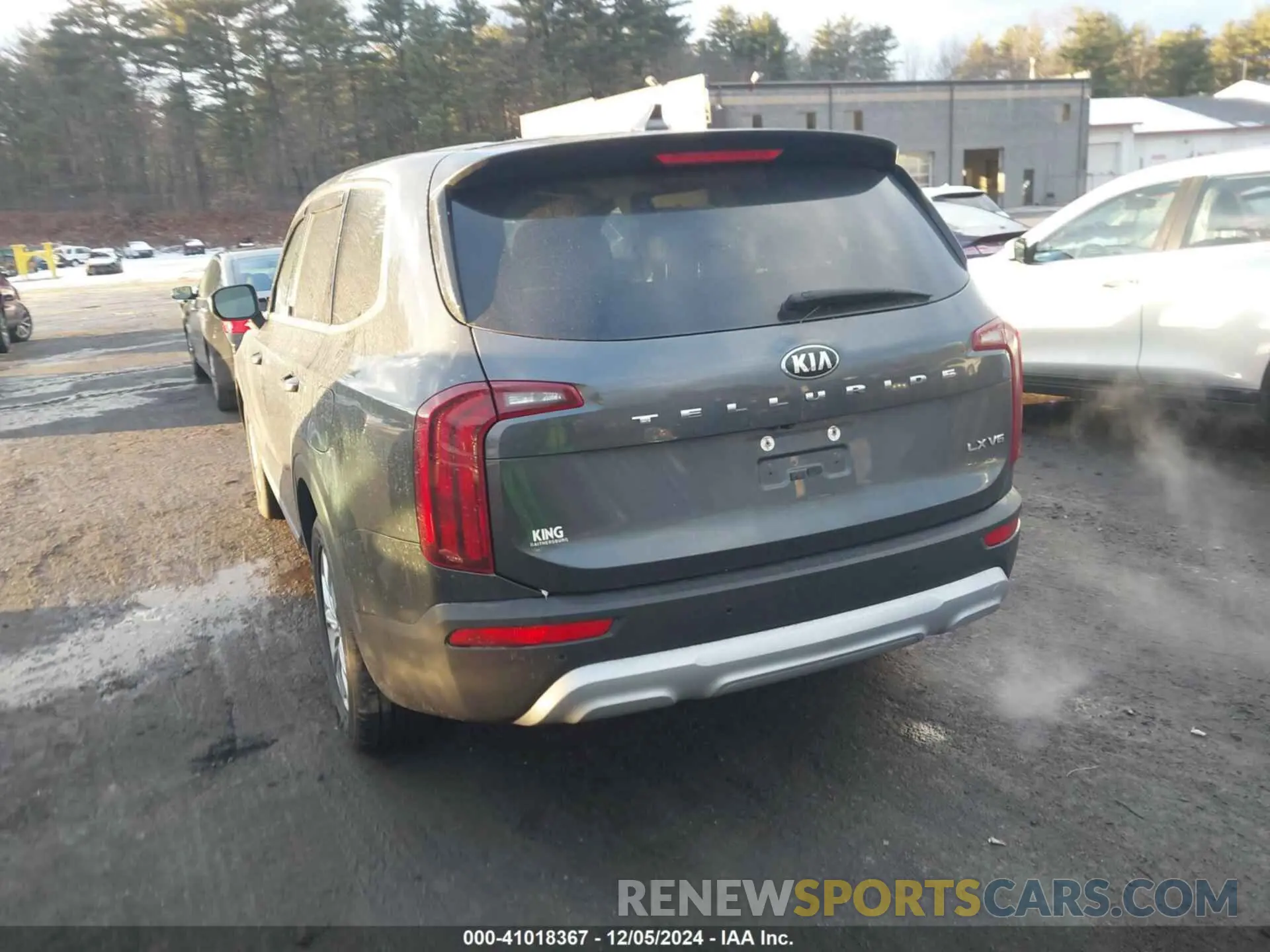3 Photograph of a damaged car 5XYP24HCXMG130799 KIA TELLURIDE 2021