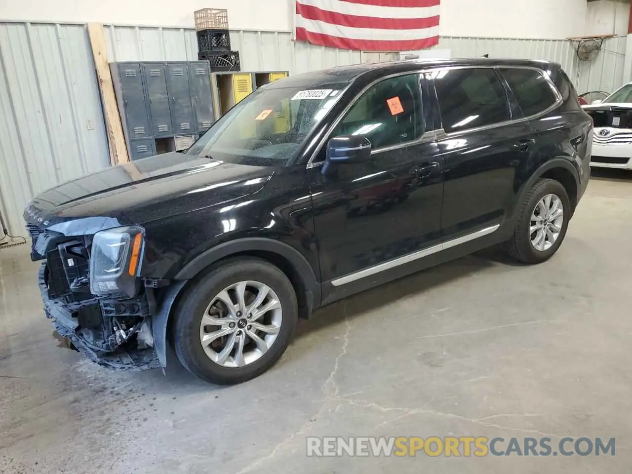 1 Photograph of a damaged car 5XYP24HCXMG192431 KIA TELLURIDE 2021