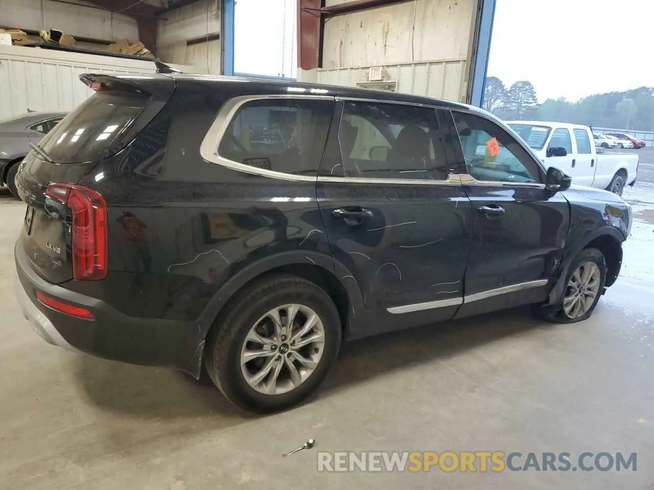 3 Photograph of a damaged car 5XYP24HCXMG192431 KIA TELLURIDE 2021