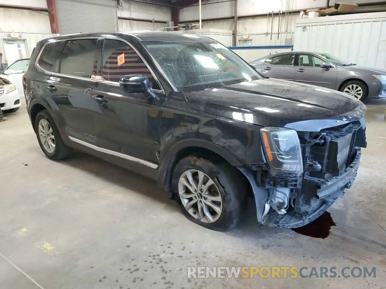 4 Photograph of a damaged car 5XYP24HCXMG192431 KIA TELLURIDE 2021
